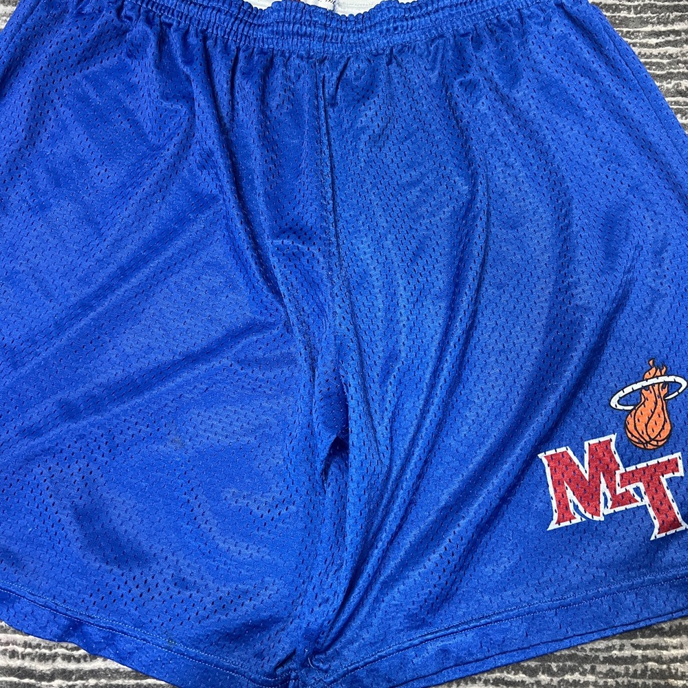 Blue shorts